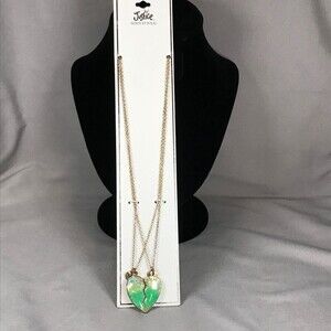 Justice Magnetic Heart Best Friends / BFF Necklaces